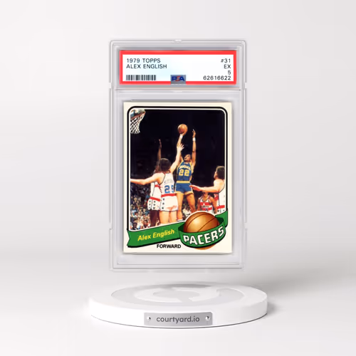 1979 Topps #31 Alex English (PSA 5 EX)