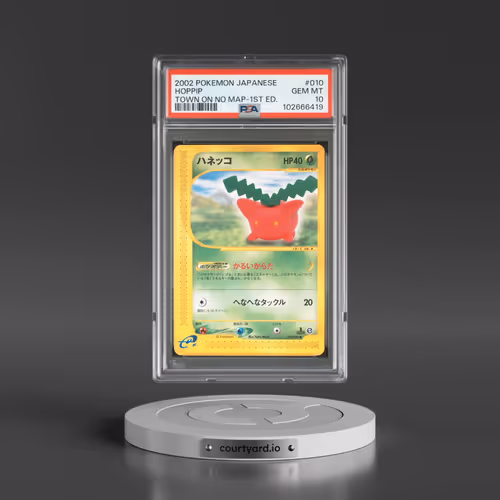 2002 Pokémon the Town on No Map #010 Hoppip - 1st Edition (PSA 10 GEM MINT)