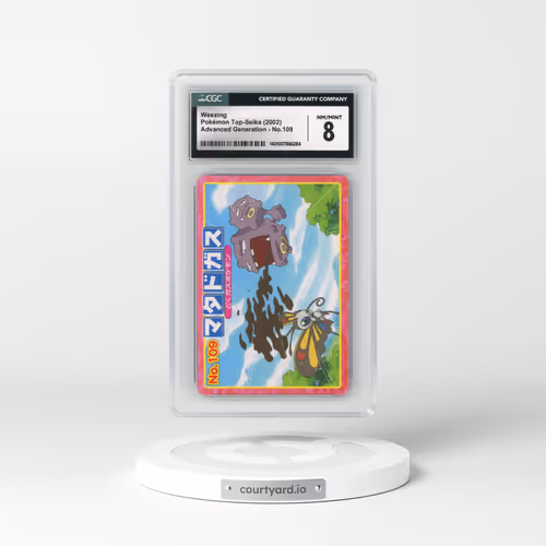 2002 Advanced Generation (Pink Border) #109 Weezing (CGC 8 NM-MT)