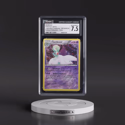 2013 Legendary Treasures #RC10/RC25 Gardevoir - Radiant Collection Holo (CGC 7.5 NM+)