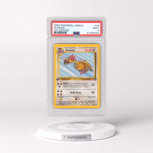 1999 Pokémon Jungle #36 Fearow - 1st Edition (PSA 9 MINT)