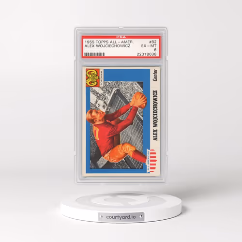 1955 Topps All-Amer. #82 Alex Wojciechowicz (PSA 6 EX-MT)