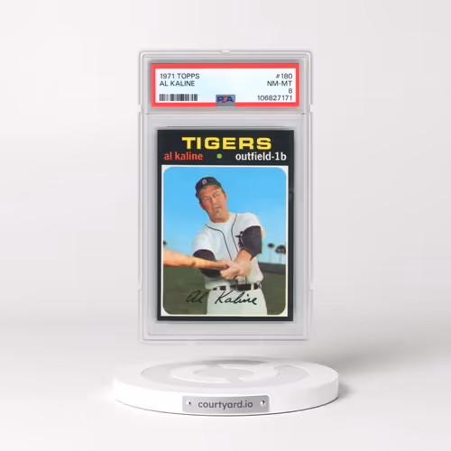 1971 Topps #180 Al Kaline (PSA 8 NM-MT)