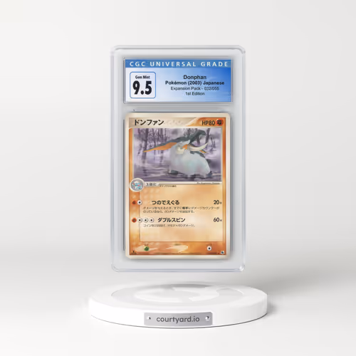 2003 Expansion Pack #032/055 Donphan - 1st Edition (CGC 10 GEM MINT)