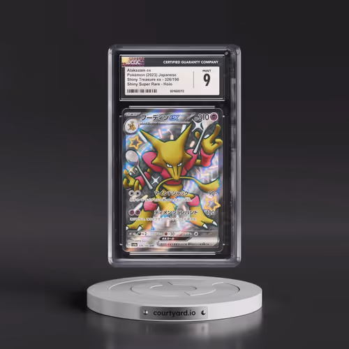 2023 Shiny Treasure ex #326/190 Alakazam ex - Shiny Super Rare Holo (CGC 9 MINT)