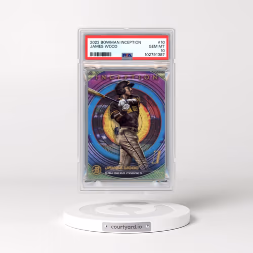 2022 Bowman Inception #10 James Wood (PSA 10 GEM MINT)
