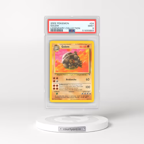 2002 Legendary Collection #24 Golem (PSA 9 MINT)