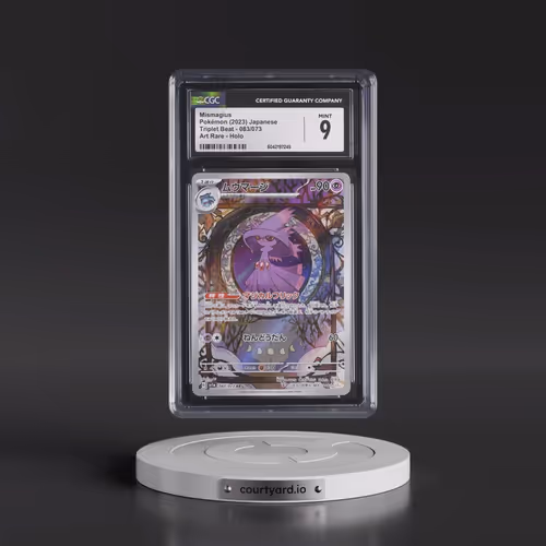 2023 Triplet Beat #083/073 Mismagius - Art Rare Holo (CGC 9 MINT)