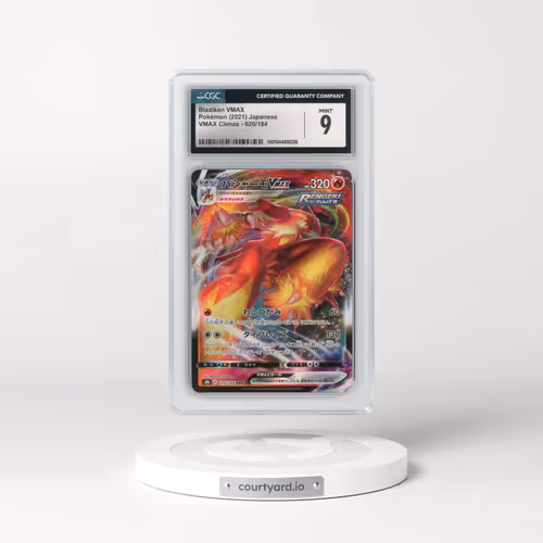 2021 VMAX Climax #020/184 Blaziken VMAX - Holo (CGC 9 MINT)