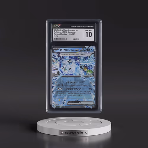 2024 High Class Pack: Terastal Fest ex - sv8a #050/187 Wellspring Mask Ogerpon ex - Holo (CGC 10 GEM
