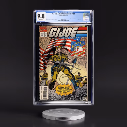 G.I. Joe, A Real American Hero #152 CGC 9.8 White Pages (Marvel Comics, 9/94) - Universal
