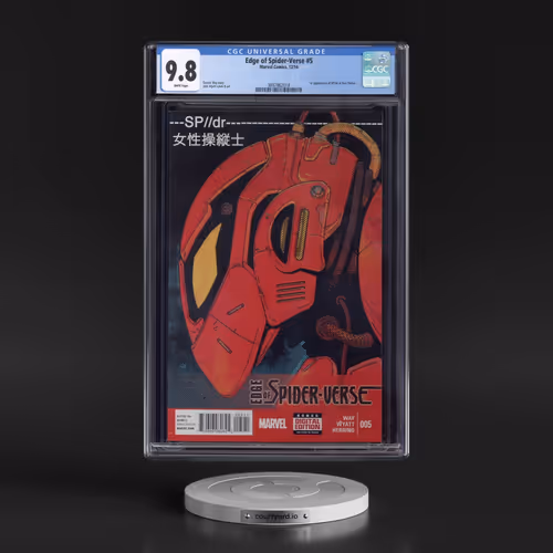 Edge of Spider-Verse #5 CGC 9.8 White Pages (Marvel Comics, 12/14)