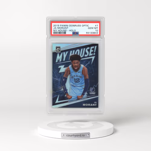 2019 Panini Donruss Optic My House! #7 Ja Morant - Holo (PSA 10 GEM MINT)