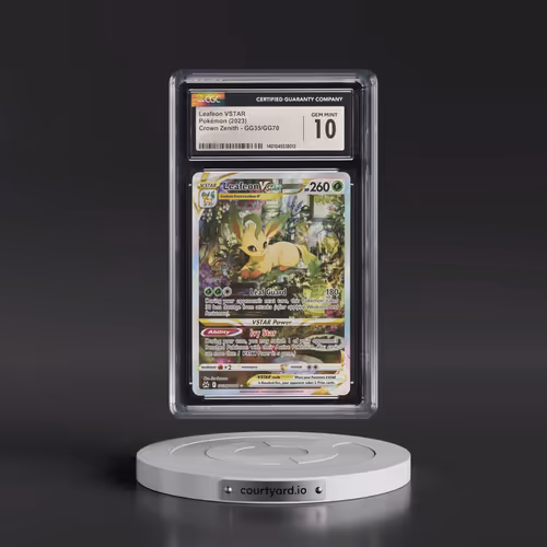 2023 Crown Zenith #GG35/GG70 Leafeon VSTAR - Galarian Gallery Holo (CGC 10 GEM MINT)