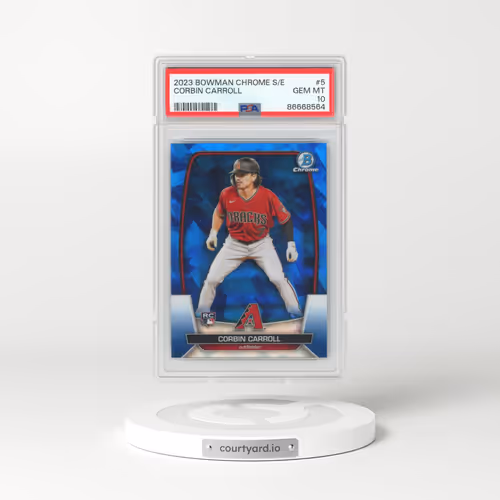 2023 Bowman Chrome Sapphire Edition #5 Corbin Carroll (PSA 10 GEM MINT)