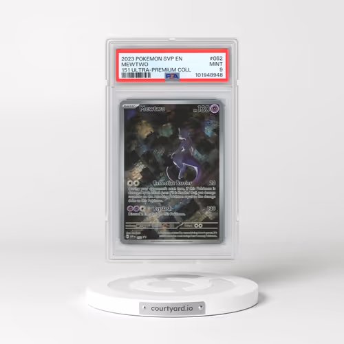 2023 Pokémon Svp EN-SV Black Star Promo #052 Mewtwo - 151 Ultra-Premium Collection (PSA 9 MINT)