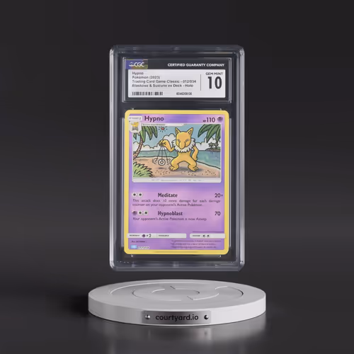 2023 Trading Card Game Classic - CLV, CLC, CLB #012/034 Hypno - Blastoise & Suicune ex Deck - CL