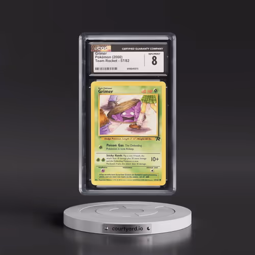 1999 Team Rocket #57/82 Grimer (CGC 8 NM-MT)
