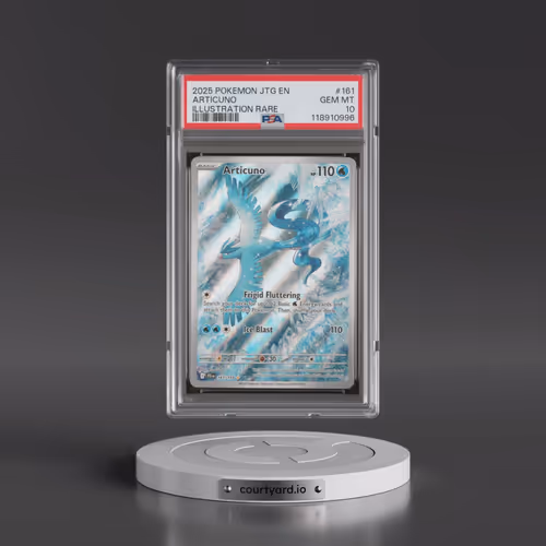 2025 Pokémon Jtg EN-Journey Together #161 Articuno - Illustration Rare (PSA 10 GEM MINT)