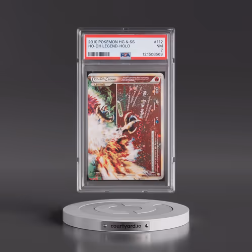 2010 Pokémon Heartgold & Soulsilver #112 HO-Oh Legend - Holo (PSA 7 NM)
