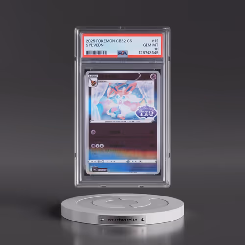 2025 Pokémon Simplified CBB2 C-Gem Pack Vol 2 #12 Sylveon (PSA 10 GEM MINT)