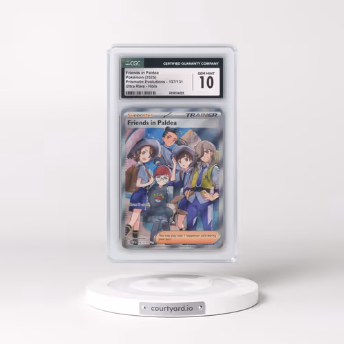 2025 Pokémon Pre EN-Prismatic Evolutions #137 Friends in Paldea - Ultra Rare (CGC 10 GEM MINT)
