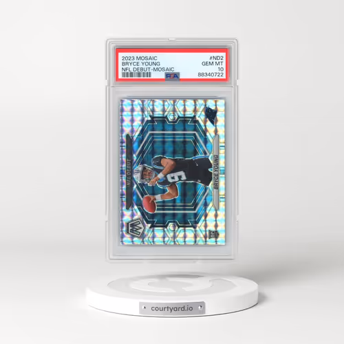 2023 Panini Mosaic NFL Debut #ND2 Bryce Young - Mosaic (PSA 10 GEM MINT)
