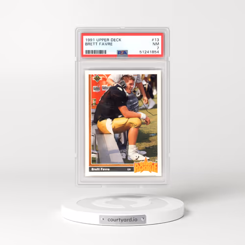 1991 Upper Deck #13 Brett Favre (PSA 7 NM)