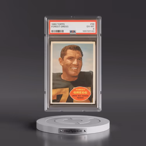 1960 Topps #56 Forest Gregg (PSA 6 EX-MT)