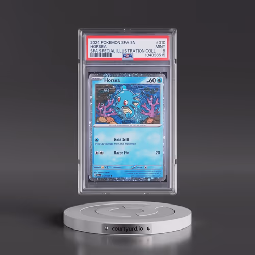 2024 Pokémon Sfa EN-Shrouded Fable #010 Horsea - Shrouded Fable Special Illustration Collection (PSA