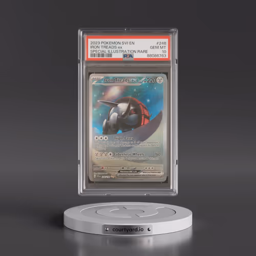 2023 Pokémon Svi EN-Scarlet & Violet #248 Iron Treads EX - Holo Special Illustration Rare (PSA 10 GE