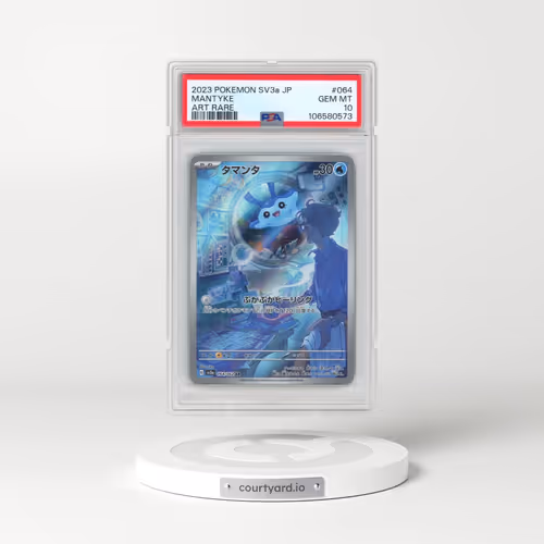 2023 Pokémon Sv3a-Raging Surf #064 Mantyke - Art Rare (PSA 10 GEM MINT)