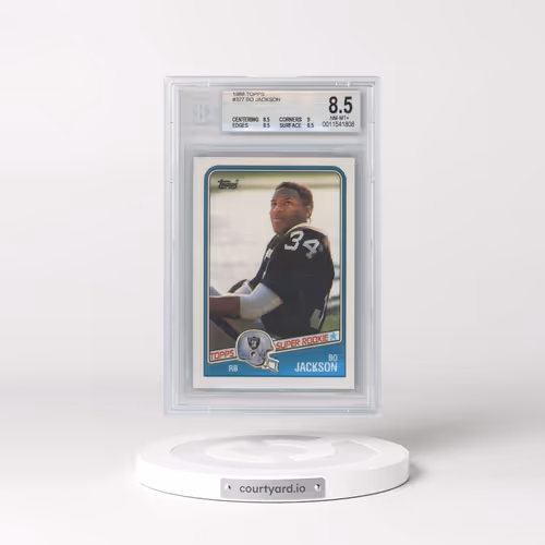 1988 Topps #327 Bo Jackson (BGS 8.5 NM-MT+)