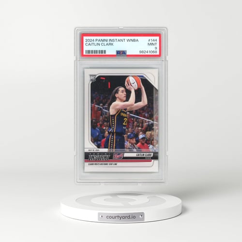 2024 Panini Instant WNBA #144 Caitlin Clark (PSA 9 MINT)