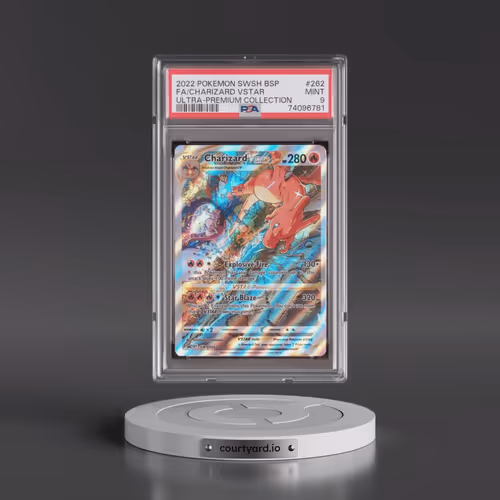 2022 Pokémon Swsh Black Star Promo #262 Charizard Vstar - Full Art Sword & Shield Ultra-Premium Coll