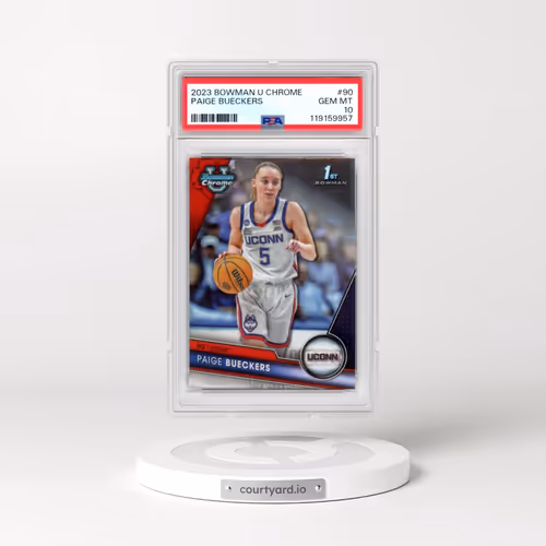 2023 Bowman University Chrome #90 Paige Bueckers (PSA 10 GEM MINT)