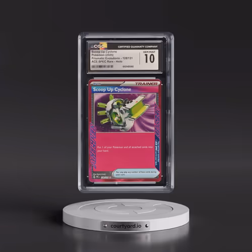 2024 Prismatic Evolutions - PRE EN #128/131 Scoop Up Cyclone - ACE SPEC Rare Holo (CGC 10 GEM MINT)