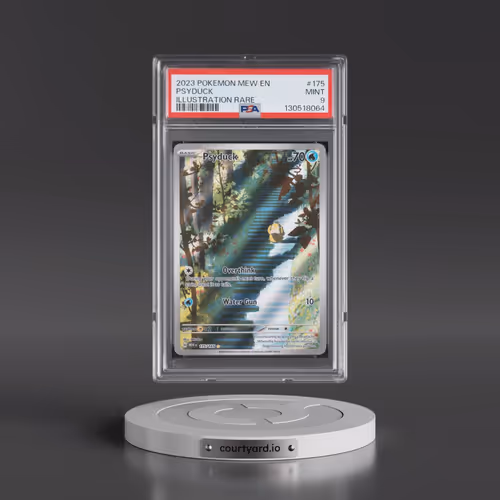 2023 Pokémon Mew EN-151 #175 Psyduck - Illustration Rare (PSA 9 MINT)