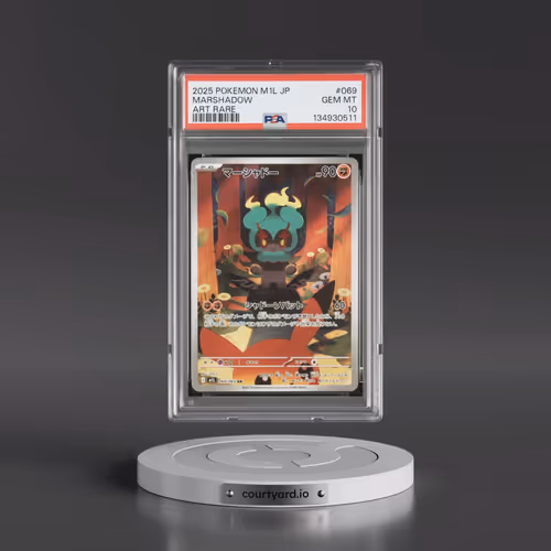 2025 Pokémon M1l-Mega Brave #069 Marshadow - Art Rare (PSA 10 GEM MINT)