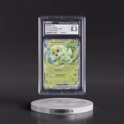 2023 Black Star Promos - Scarlet & Violet SVP EN #087 Sprigatito ex - Adventure Chest Holo (CGC 8.5