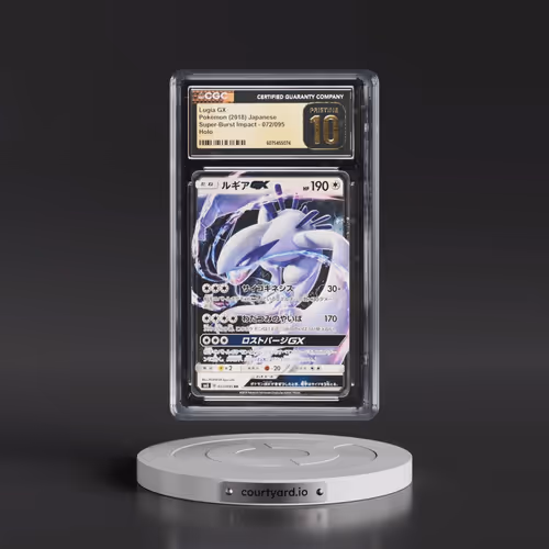2018 Pokémon Sun & Moon Super-Burst Impact #072 Lugia GX - Holo (CGC 10 PRISTINE)
