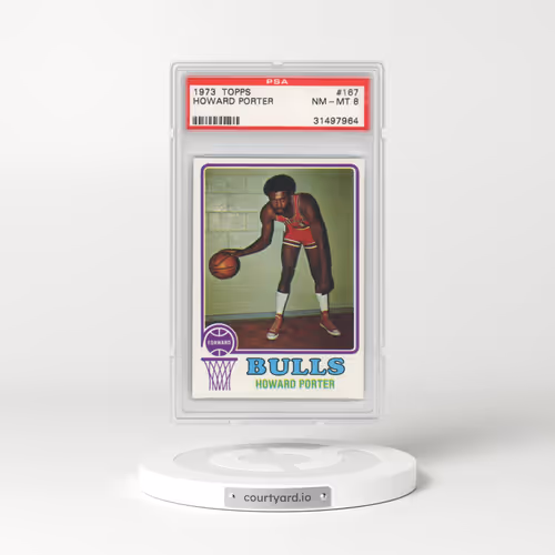 1973 Topps #167 Howard Porter (PSA 8 NM-MT)