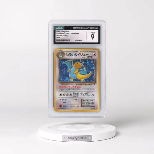 1997 Rocket Gang #149 Dark Dragonite - Holo (CGC 9 MINT)