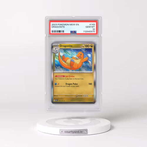 2023 Pokémon Mew EN-151 #149 Dragonite (PSA 10 GEM MINT)