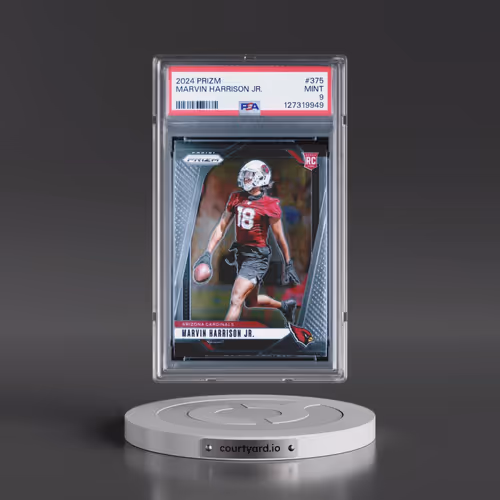 2024 Panini Prizm #375 Marvin Harrison Jr. (PSA 9 MINT)