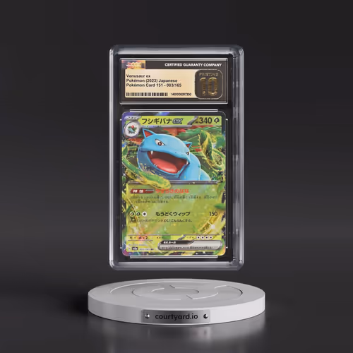 2023 Pokémon Card 151 #003/165 Venusaur ex - Holo (CGC 10 PRISTINE)