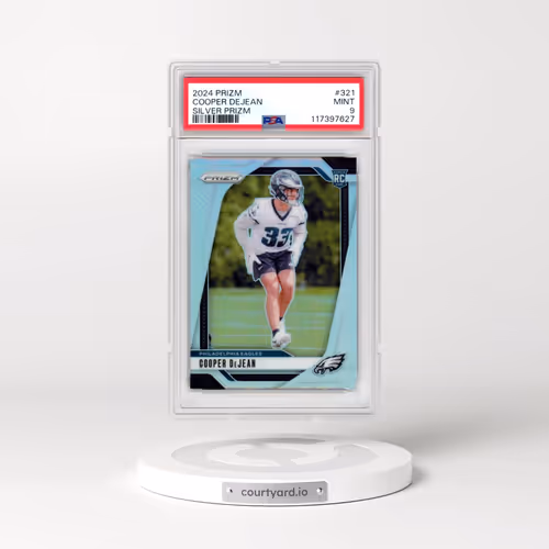 2024 Panini Prizm #321 Cooper Dejean - Silver Prizm (PSA 9 MINT)