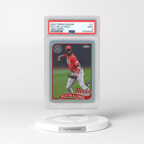 2024 Topps Chrome 1989 Topps Baseball #11 Elly de La Cruz (PSA 9 MINT)