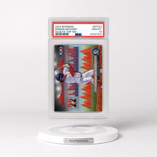 2024 Bowman Bowman Scouts' Top 100 #BTP22 Roman Anthony (PSA 10 GEM MINT)