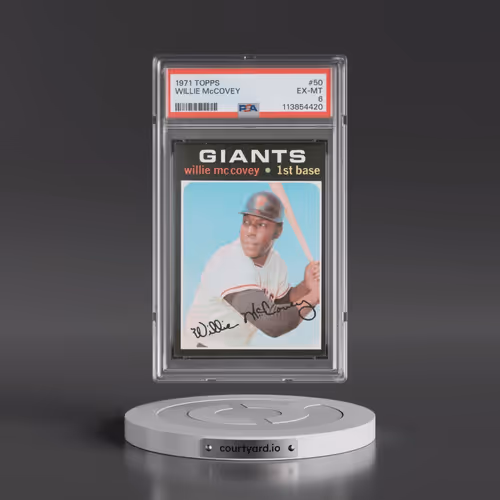 1971 Topps #50 Willie McCovey (PSA 6 EX-MT)